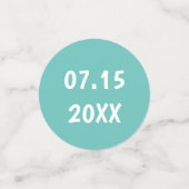 Confettis Fête Animaux Anniversaire (Petit recto)