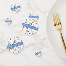 Fête d'anniversaire avec éclaboussures de peinture