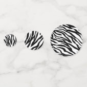 Confettis Fête d'anniversaire chic safari avec impression zè (Derrière)