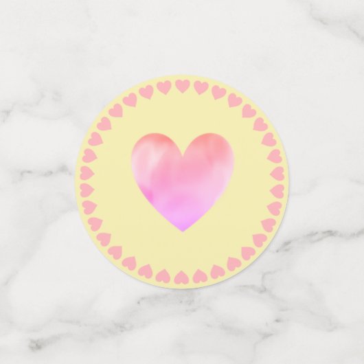 Confettis Fête d'anniversaire de bébé (Petit recto)