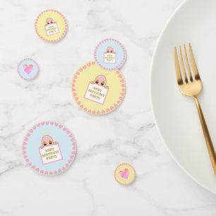 Confettis Fête d'anniversaire de bébé