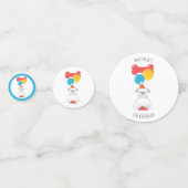 Confettis Fête d'anniversaire de Bulldog (Devant)