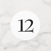 Confettis Fête d'anniversaire de Chat noir et blanc (Petit recto)