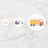 Confettis Fête d'anniversaire de la construction (Devant)