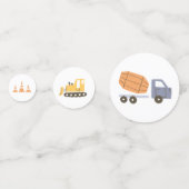 Confettis Fête d'anniversaire de la construction (Derrière)