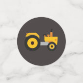 Confettis Fête d'anniversaire de la construction (Petit recto)