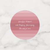 Confettis Fête d'anniversaire de mariage Baby shower Rose po (Petit recto)