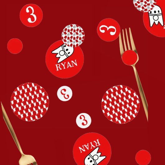 Confettis Fête d'anniversaire de Rocket Ship