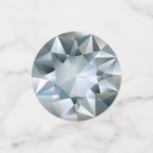 Confettis Fête d'anniversaire Denim & Diamonds Sparkle Diamo (Petit recto)