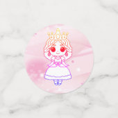 Confettis Fête d'anniversaire deux design (Petit recto)