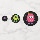Confettis Fête d'anniversaire du Monster (Derrière)