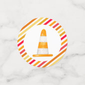 Confettis Fête d'anniversaire du moteur de tir de camion-feu (Petit recto)