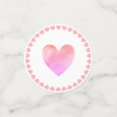 Confettis Fête d'anniversaire du premier bébé (Petit recto)