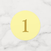 Confettis Fête d'anniversaire du premier bébé et rayons mult (Petit recto)