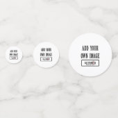 Confettis Fête d'anniversaire personnalisée, douche, mariage (Devant)