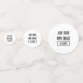 Confettis Fête d'anniversaire personnalisée, douche, mariage (Derrière)