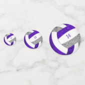 Confettis fête d'anniversaire violet gris girly (Derrière)