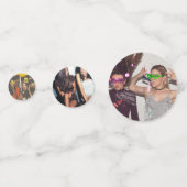 Confettis Fête de Décoration de Fille d'Honneur Amusant 6 Ph (Derrière)