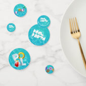 Confettis Fête de la piscine (Groupe)