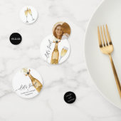 Confettis Fête de l'engagement Toast (Groupe)