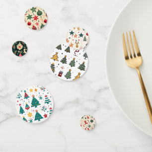 Confettis fête de Noël