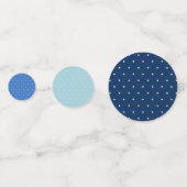 Confettis Fête de Noël Blue Stars (Devant)