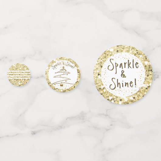 Confettis Fête de Noël, Sparkle, (Devant)