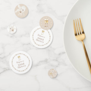 Confettis Fête des mariées Boho