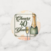 Confettis Fête du Cheval aux Années (Petit recto)