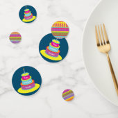 Confettis Fête du gâteau d'anniversaire (Groupe)