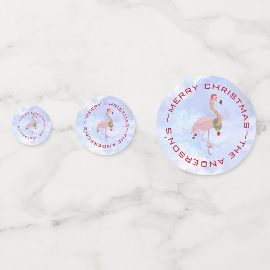 Confettis Feu de Christmas (Devant)