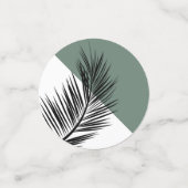 Confettis Feuille de palme (Petit recto)