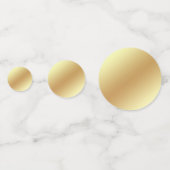 Confettis Feuille d'or (Devant)