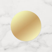 Confettis Feuille d'or (Petit recto)