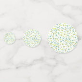 Confettis Feuille (vert) (Derrière)
