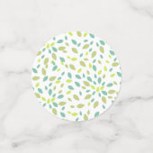 Confettis Feuille (vert) (Petit recto)