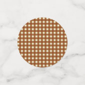 Confettis Feuilles d'automne et En vichy (Petit recto)