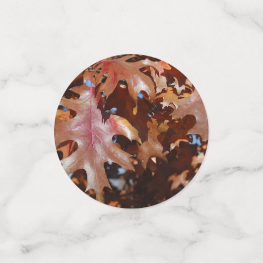 Confettis Feuilles de chêne (Petit recto)