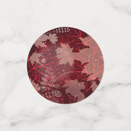 Confettis Feuilles d'or 1 (Petit recto)