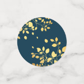 Confettis Feuilles d'or 8 (Petit recto)