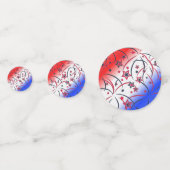 Confettis Feux d'artifice sur Bleu Blanc Rouge (Derrière)
