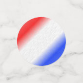 Confettis Feux d'artifice sur Bleu Blanc Rouge (Petit recto)