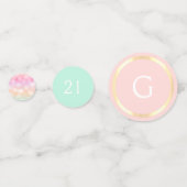 Confettis Fille Blush Rose N'Importe Quel Âge Anniversaire P (Devant)