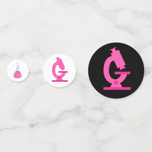 Confettis Fille de science (Derrière)