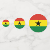 Confettis Flag du Ghana (Devant)