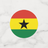 Confettis Flag du Ghana (Petit recto)