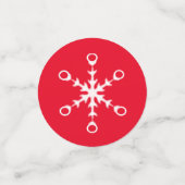 Confettis Flammes de neige de Noël & table de baies sèches C (Petit recto)