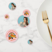 Confettis Flashback des années 80 Vintage Retro Anniversaire (Groupe)