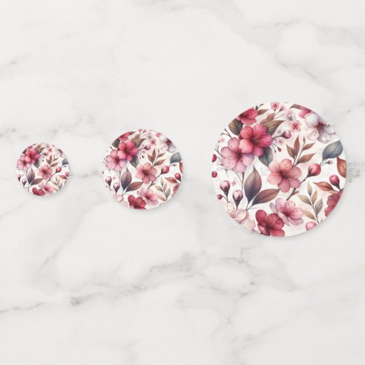 Confettis Fleur de cerise (Devant)