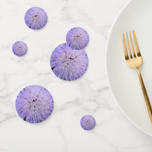 Confettis Fleur violette (Groupe)